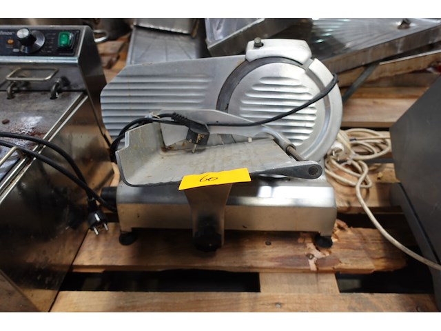 Inox vleessnijder mach - afbeelding 1 van  4