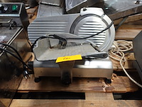 Inox vleessnijder mach - afbeelding 1 van  4
