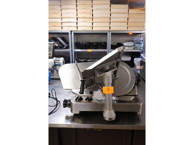 Inox vleessnijmachine berkal - afbeelding 1 van  7
