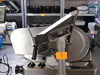 Inox vleessnijmachine berkal