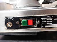 Inox vleessnijmachine berkal - afbeelding 6 van  7