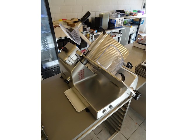 Inox vleessnijmachine kolosal by manconi - afbeelding 4 van  5