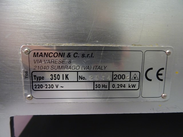 Inox vleessnijmachine kolosal by manconi - afbeelding 4 van  4