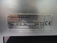 Inox vleessnijmachine kolosal by manconi - afbeelding 4 van  4