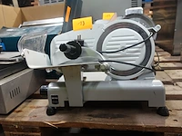 Inox vleessnijmachine metro