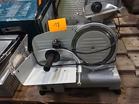 Inox vleessnijmachine metro - afbeelding 2 van  4