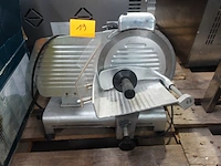 Inox vleessnijmachine