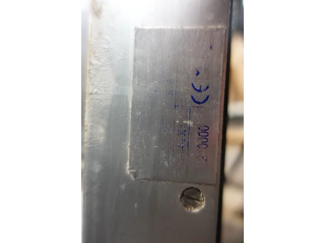 Inox vleessnijmachine - afbeelding 3 van  4