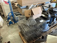 Inox vogelroosters +/- 60 stuks