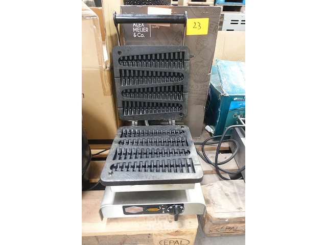 Inox wafelijzer neumärker - afbeelding 2 van  4