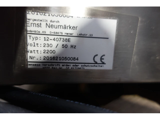 Inox wafelijzer neumärker - afbeelding 4 van  4