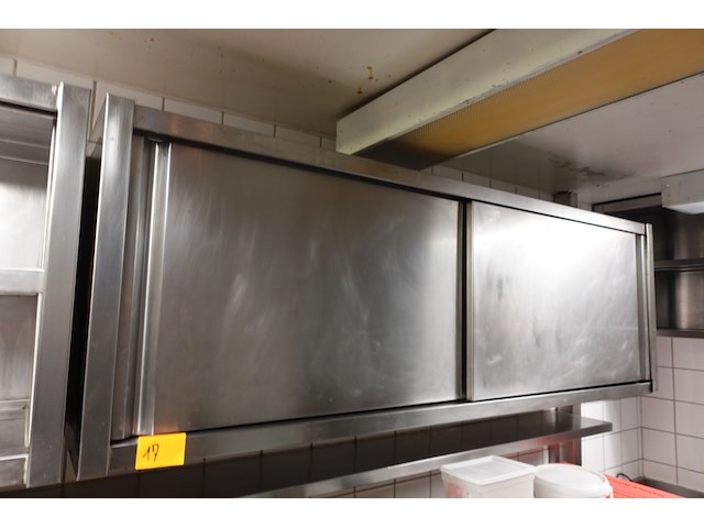 Inox wandkast - afbeelding 1 van  2