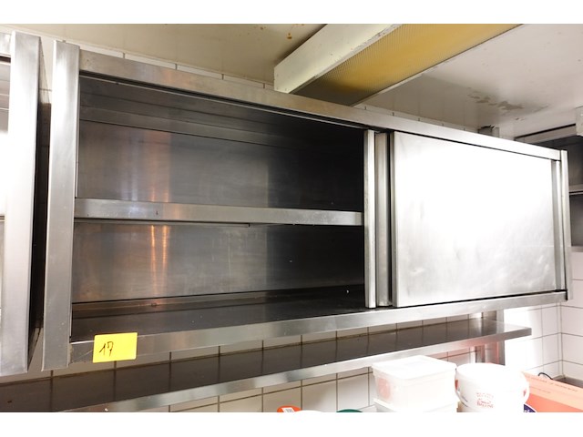 Inox wandkast - afbeelding 2 van  2