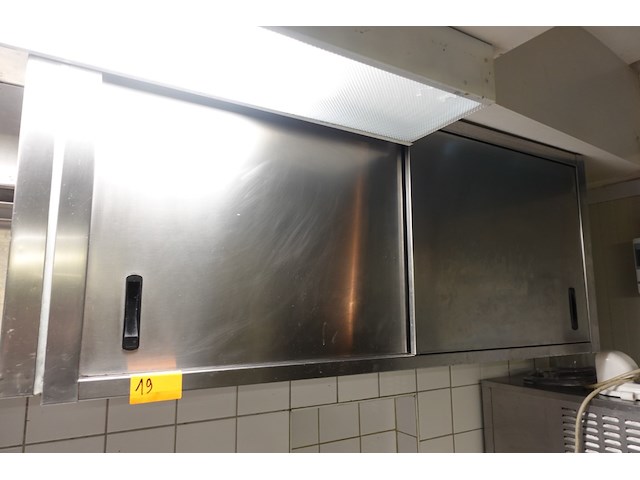 Inox wandkast - afbeelding 1 van  2