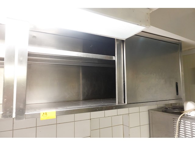 Inox wandkast - afbeelding 2 van  2