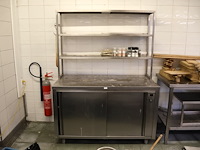 Inox warmhoudkast met opzetstuk - afbeelding 1 van  5