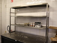 Inox warmhoudkast met opzetstuk - afbeelding 3 van  5