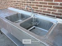 Inox wastafel + boiler - afbeelding 3 van  7