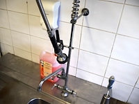 Inox wastafel met kraan - afbeelding 5 van  6