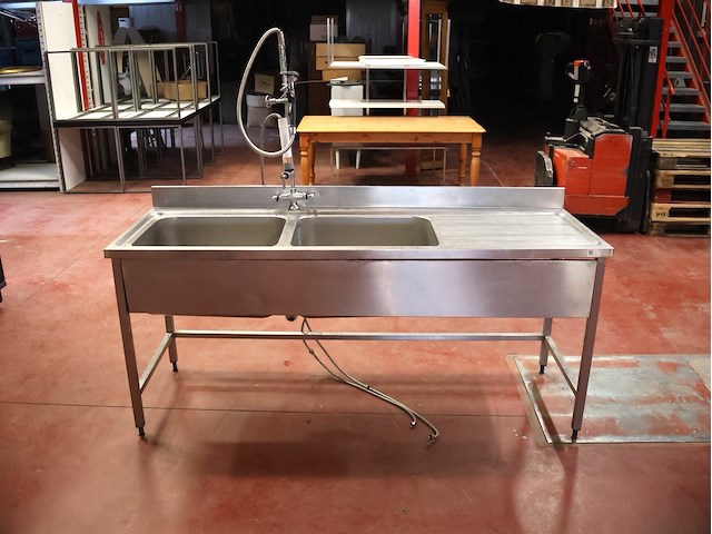 Inox wastafel - afbeelding 1 van  10