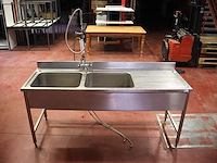 Inox wastafel - afbeelding 4 van  10