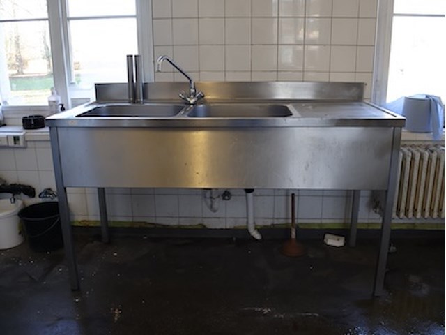 Inox wastafel - afbeelding 1 van  7