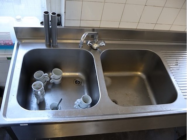 Inox wastafel - afbeelding 5 van  7