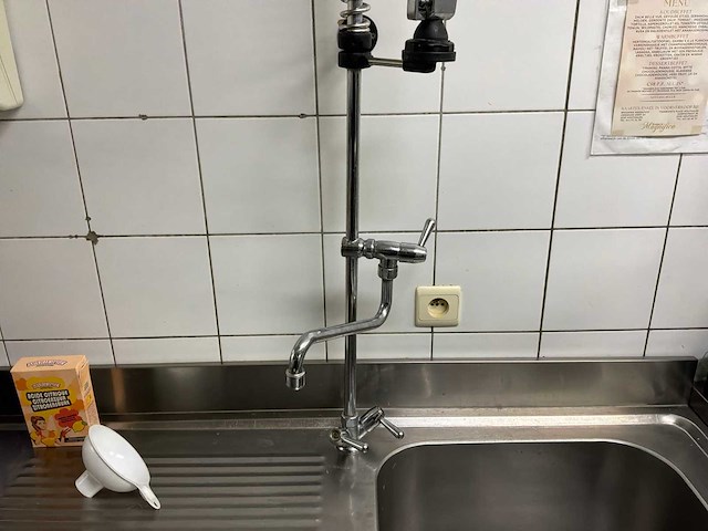 Inox wastafel - afbeelding 3 van  3