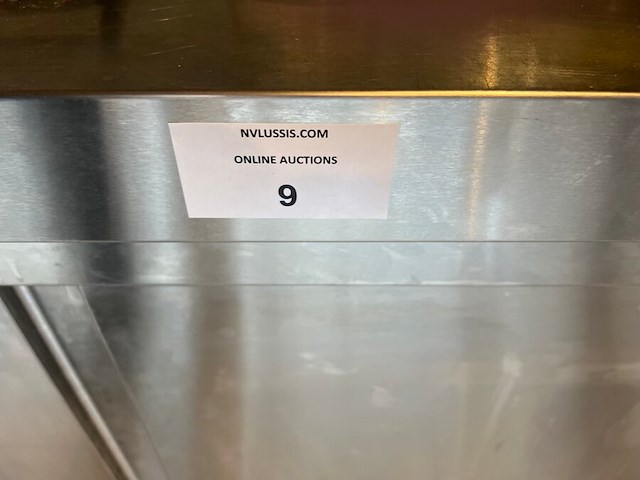 Inox werkbank met 2 schuifdeuren afm. 1m (12) - afbeelding 3 van  7
