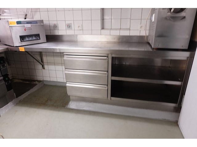 Inox werkbank - afbeelding 1 van  3