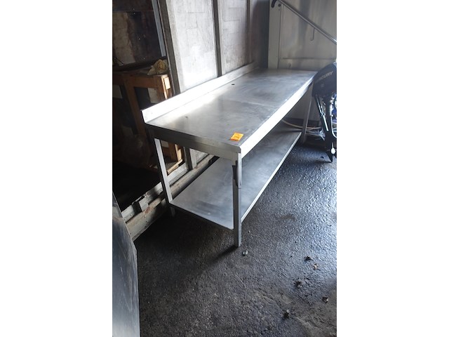 Inox werkbank - afbeelding 1 van  2
