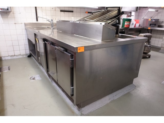 Inox werkeiland - afbeelding 1 van  8