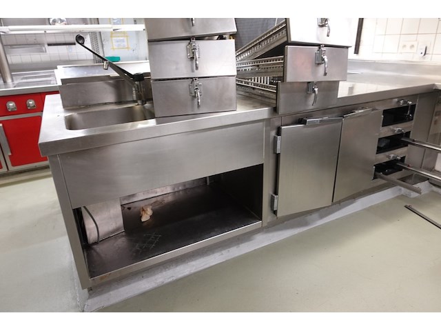 Inox werkeiland - afbeelding 2 van  8