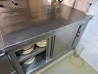 Inox werkstation met spoelbak en koeltogen... - afbeelding 8 van  25