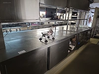 Inox werkstation met spoelbak en koeltogen... - afbeelding 19 van  25