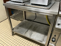 Inox werktafel (2x) - afbeelding 4 van  4