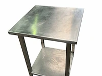 Inox werktafel 60x60x75 cm - afbeelding 8 van  8
