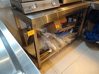 Inox werktafel ggm gastro - afbeelding 2 van  2