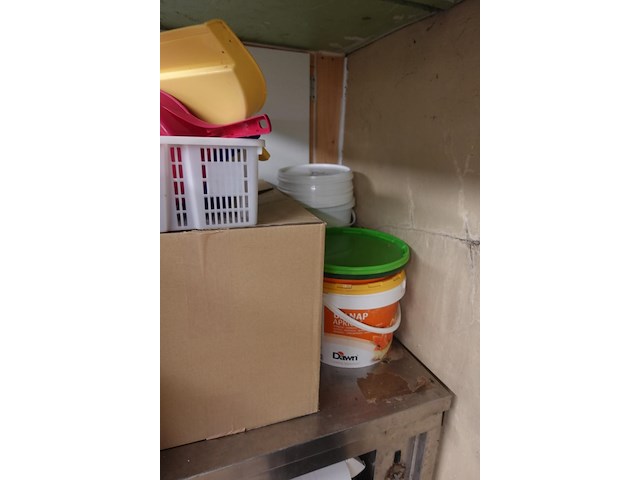 Inox werktafel + inhoud - afbeelding 7 van  7