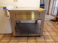 Inox werktafel master chef
