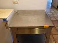 Inox werktafel master chef - afbeelding 2 van  5