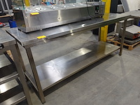 Inox werktafel maxima - afbeelding 1 van  2