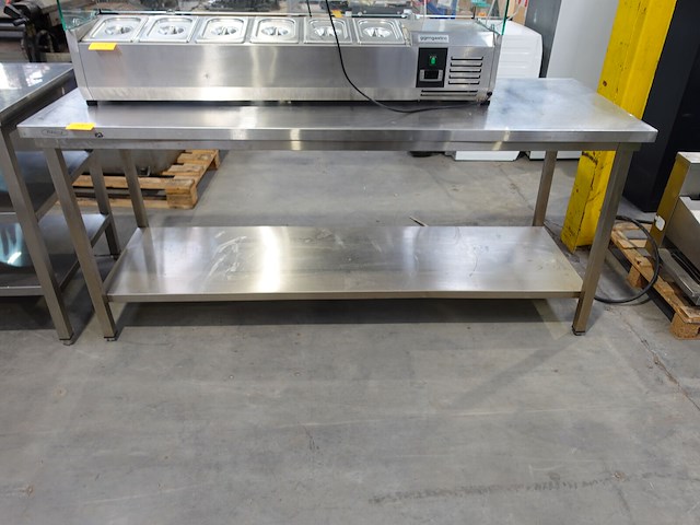 Inox werktafel maxima - afbeelding 2 van  2