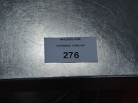 Inox werktafel met 2 leggers afm. 60x75x90cm (17) - afbeelding 5 van  5