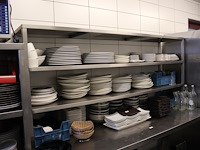 Inox werktafel met opzetstuk - afbeelding 3 van  7