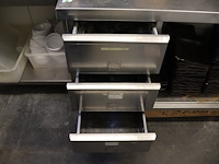 Inox werktafel met opzetstuk - afbeelding 4 van  7