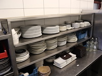 Inox werktafel met opzetstuk - afbeelding 6 van  7