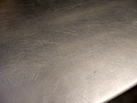 Inox werktafel met opzetstuk - afbeelding 7 van  7