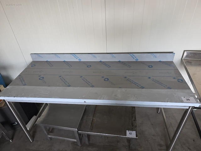 Inox werktafel nn - afbeelding 1 van  3