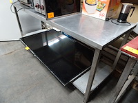 Inox werktafel vv ligger - afbeelding 2 van  2